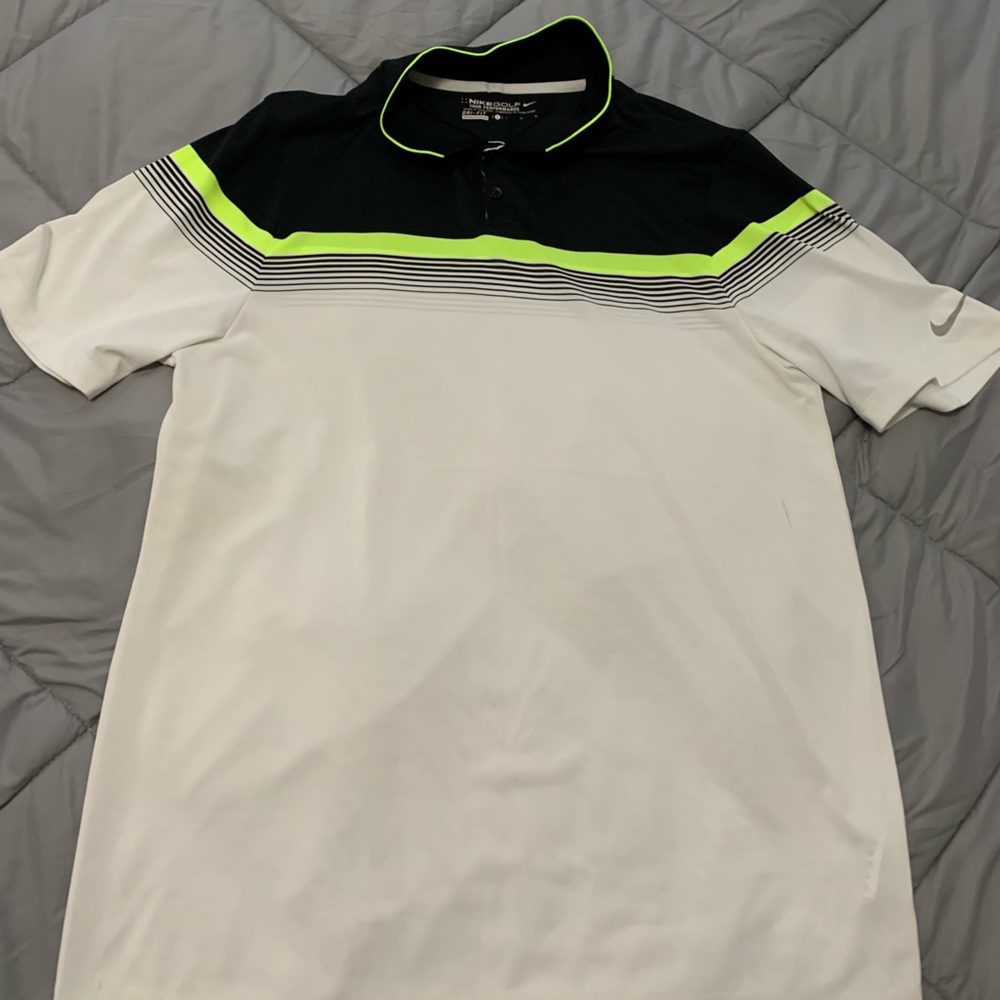 Large mens golf polo